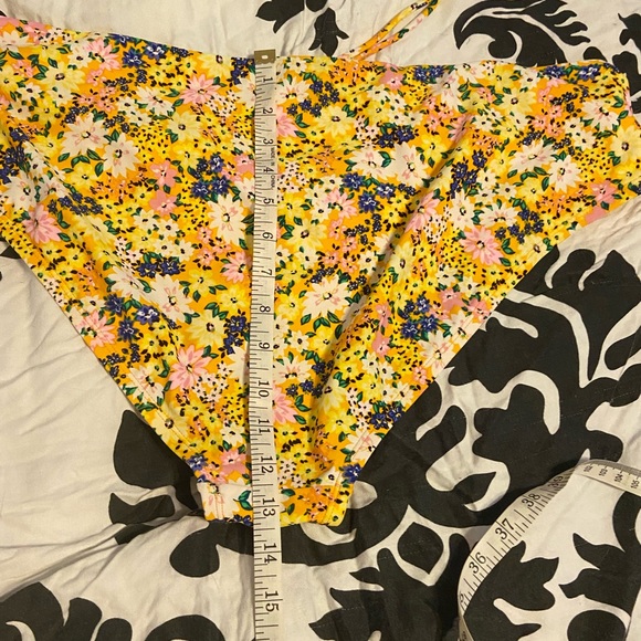 NWT Time and Tru woman’s plus 2x (20w-22w) floral mid rise bikini bottoms - Picture 3 of 9